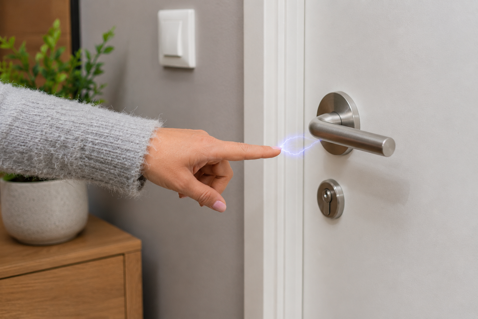 Cómo eliminar la electricidad estática en casa