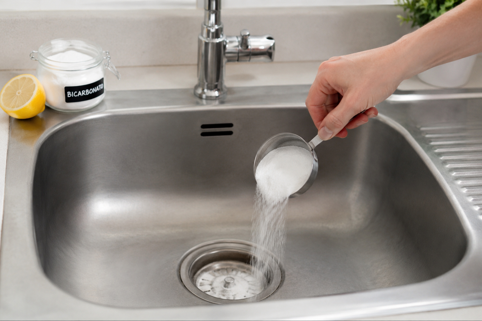 Cómo quitar el mal olor del fregadero de la cocina sin desmontar tuberías