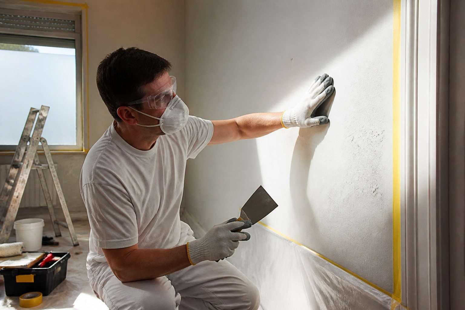 Antes de pintar: cómo comprobar si una pared está realmente lista